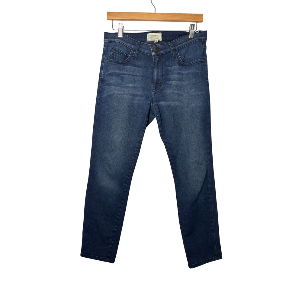 Current Elliott The Fling in Ridgeway Jeans 26 Blue Slim Boyfriend‎ USA Made